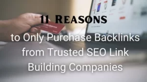 Read more about the article 11 Reasons to Only Purchase Backlinks from Trusted SEO Link Building Companies