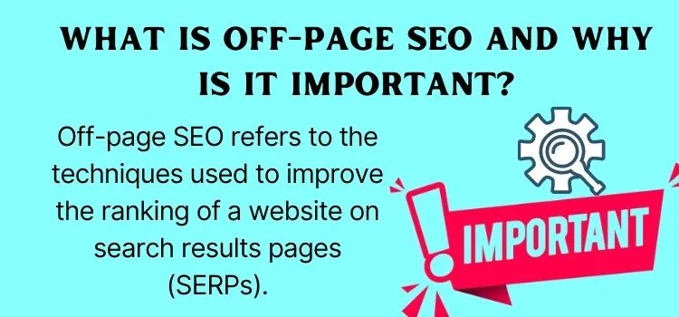 What is off-page SEO and why is it important