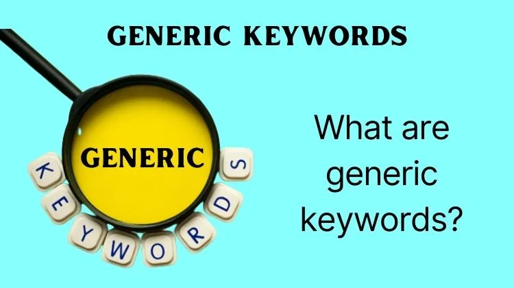 generic keywords
