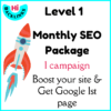 Level 1 SEO Monthly Campaign